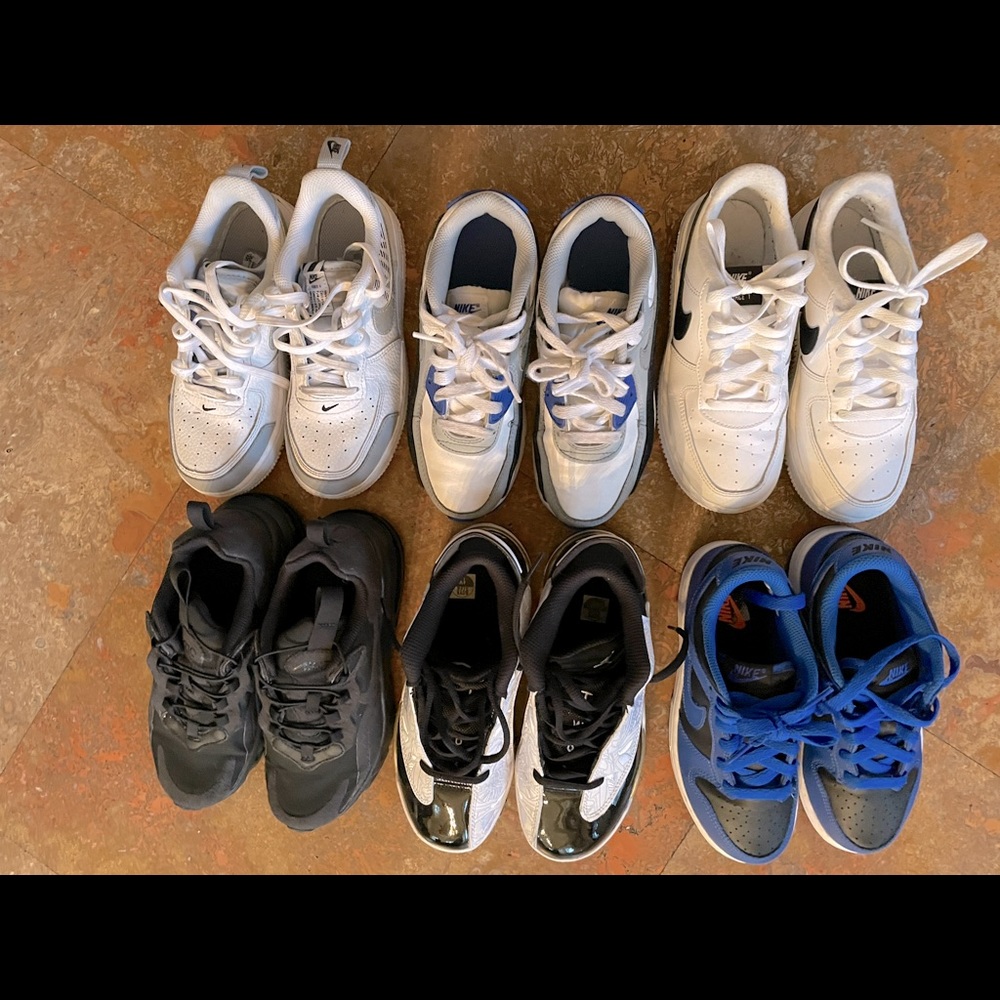 Boys Nike Air Force 1 & Jordan